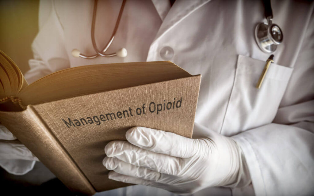 management of opioid